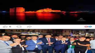 بالصور: إضاءة قلعة صيدا البحرية بمناسبة اليوم العالمي لسلامة المرضى بمشاركة وزير الصحة ناصر الدين والبزري وموسى وفاعليات رسمية وبلدية وهيئات صحية والمجتمع المدني