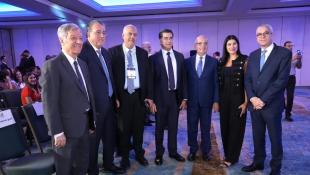 بالصور: وزير الإقتصاد عامر البساط ممثلا رئيس الجمهورية في إفتتاح أعمال المنتدى اللبناني السوري للاستثمار: لنحول موقع بلدينا إلى منصة للإنتاج والتجارة والإستثمارونربط مرافئنا بالطرق الداخلية والأسواق الإقليمية