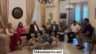 النائب د. عبدالرحمن البزري إستقبل وفد لجنة الصحة في بلدية صيدا والبحث تناول الواقع الصحي في المدينة