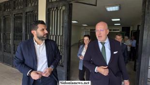 بالصور:  عكرة يستقبل القنصل الفرنسي أمبلار في بلدية صيدا والبحث تناول واقع المدينة وتحضيرات فعالية صيدا عاصمة متوسطية للثقافة والحوار 2027