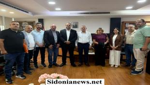 بالصور: الهيئة التأسيسية لنقابة العاملين في المستشفيات الحكومية في لبنان التقت التقت المدير العام لتعاونية موظفي الدولة الأستاذ نزيه حمود